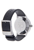 Calvin Klein Minimal Black Dial Black Leather Strap Watch for Men - K7621107 Buy Now By Calvin Klein