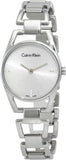 Calvin Klein Dainty Diamonds Silver Dial Sliver Steel Strap Watch for Women - K7L2314T Buy Now By Calvin Klein
