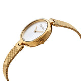 Calvin Klein Authentic White Dial Rose Gold Mesh Bracelet Watch for Women - K8G23526 Buy Now By Calvin Klein