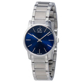 Calvin Klein City Blue Dial Silver Steel Strap Watch for Women - K2G2314N Buy Now By Calvin Klein