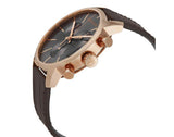 Calvin Klein City Chronograph Grey Dial Brown Leather Strap Watch for Men - K2G276G3 Buy Now By Calvin Klein
