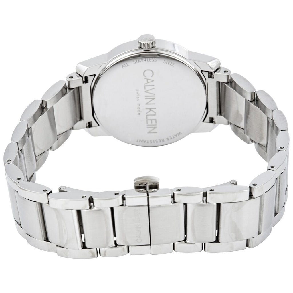 Calvin Klein City White Dial Silver Steel Strap Watch for Women - K2G23146 Buy Now By Calvin Klein