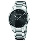 Calvin Klein City Chronograph Black Dial Silver Steel Strap Watch for Men - K2G2G14Y Buy Now By Calvin Klein