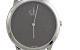 Calvin Klein Minimalist Black Dial Silver Mesh Bracelet Watch for Men - K3M2112X Buy Now By Calvin Klein