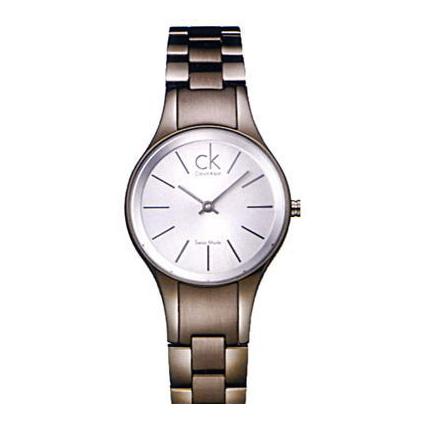 Calvin Klein Simplicity Silver Dial Grey Steel Strap Watch for Women - K4323620 Buy Now By Calvin Klein