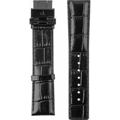 Calvin Klein Infinity Automatic Black Dial Black Leather Strap Watch for Men - K5S341C1 Buy Now By Calvin Klein