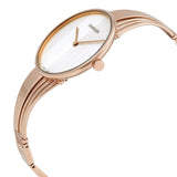 Calvin Klein Drift White Dial Rose Gold Steel Strap Watch for Women - K6S2N616 Buy Now By Calvin Klein