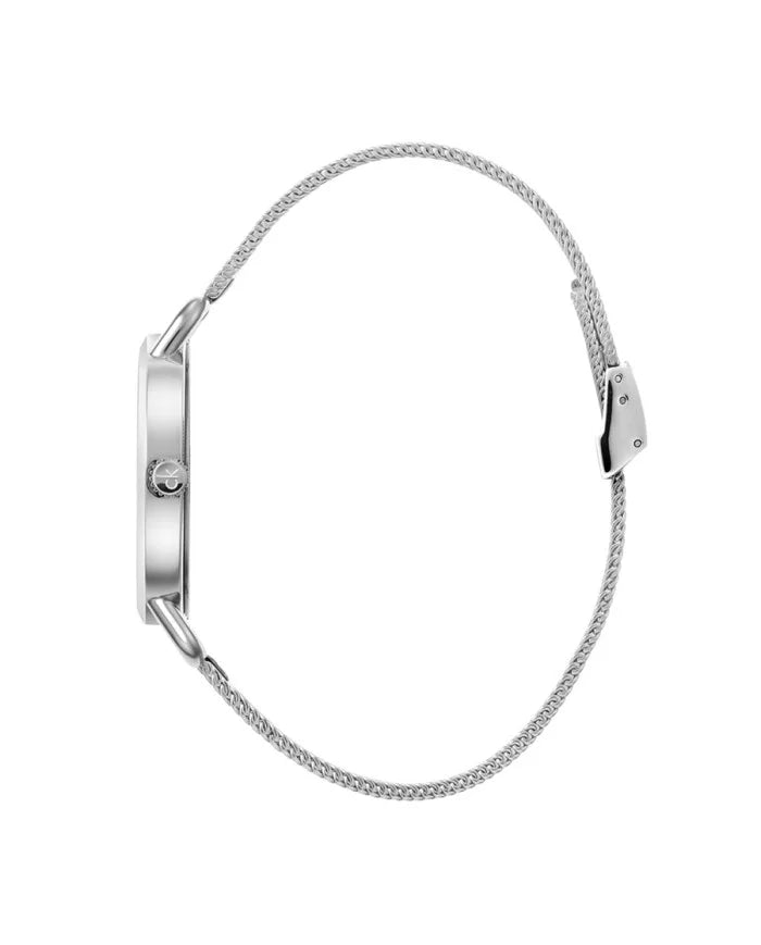 Calvin Klein Even Black Dial Silver Mesh Bracelet Watch for Women - K7B21121 Buy Now By Calvin Klein