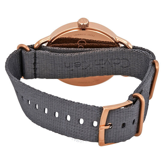 Calvin Klein Even Grey Dial Grey NATO Strap Watch for Men - K7B216P3 Buy Now By Calvin Klein