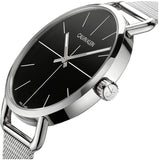 Calvin Klein Even Black Dial Silver Mesh Bracelet Watch for Women - K7B21121 Buy Now By Calvin Klein