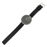 Calvin Klein Full Moon Black Dial Black Leather Strap Watch for Women - K8Y231C1 Buy Now By Calvin Klein