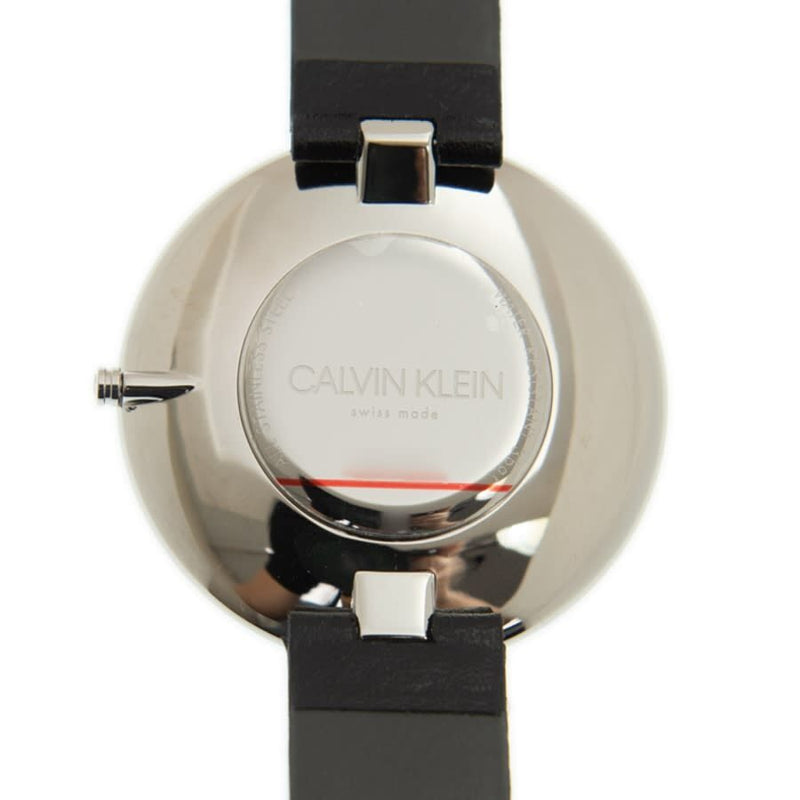 Calvin Klein Full Moon Black Dial Black Leather Strap Watch for Women - K8Y231C1 Buy Now By Calvin Klein