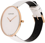 Calvin Klein Full Moon White Dial White Leather Strap Watch for Women - K8Y236L6 Buy Now By Calvin Klein