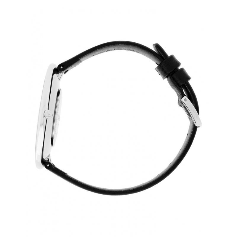 Calvin Klein Full Moon Black Dial Black Leather Strap Watch for Women - K8Y231C1 Buy Now By Calvin Klein