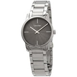 Calvin Klein City Grey Dial Silver Steel Strap Watch for Women - K2G23144 Buy Now By Calvin Klein
