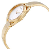 Calvin Klein Impetuous White Dial Gold Steel Strap Watch for Women - K4F2N516 Buy Now By Calvin Klein