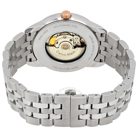 Calvin Klein Infinity Silver Dial Silver Steel Strap Watch for Men - K5S34B46 Buy Now By Calvin Klein