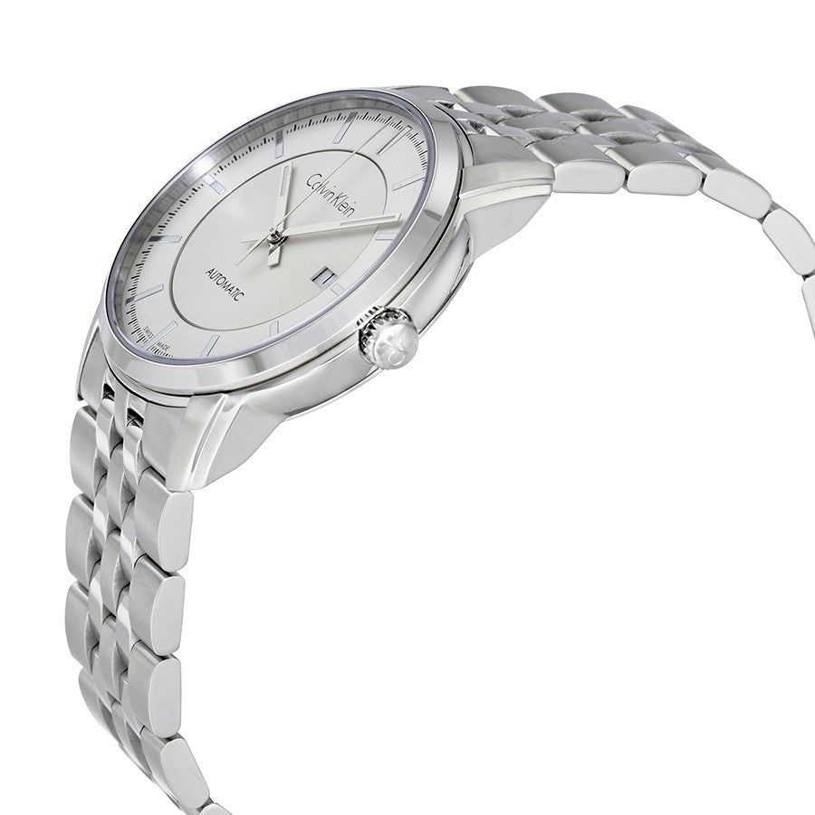 Calvin Klein Infinity Automatic Silver Dial Silver Steel Strap Watch for Men - K5S34146 Buy Now By Calvin Klein