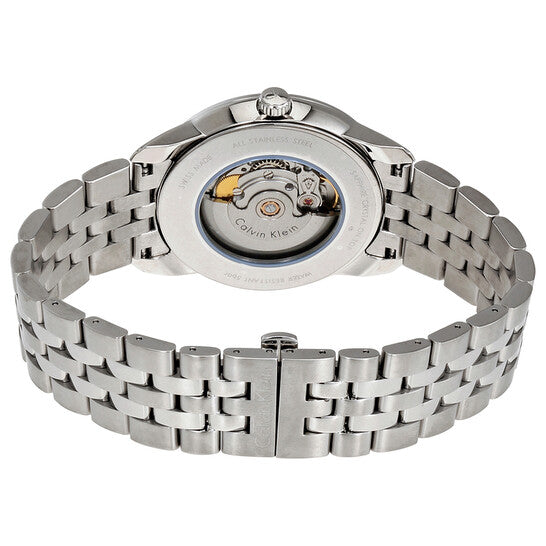 Calvin Klein Infinity Black Dial Silver Steel Strap Watch for Men - K5S34141 Buy Now By Calvin Klein