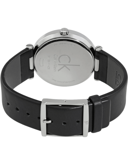 Calvin Klein Sight Black Dial Black Leather Strap Watch for Men - K1S21102 Buy Now By Calvin Klein