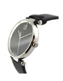 Calvin Klein Sight Black Dial Black Leather Strap Watch for Men - K1S21102 Buy Now By Calvin Klein