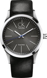 Calvin Klein City Black Dial Black Leather Strap Watch for Men - K2G21107 Buy Now By Calvin Klein