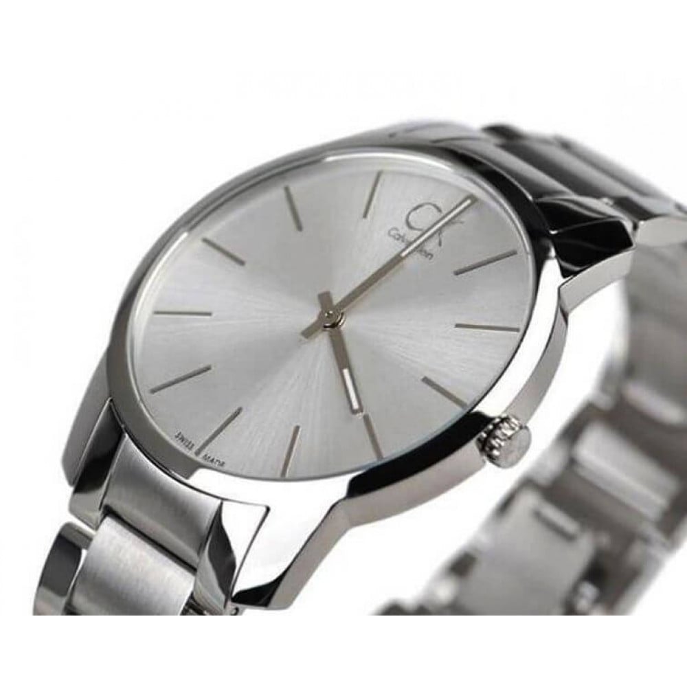 Calvin Klein City Silver Dial Silver Steel Strap Watch for Men - K2G21126 Buy Now By Calvin Klein