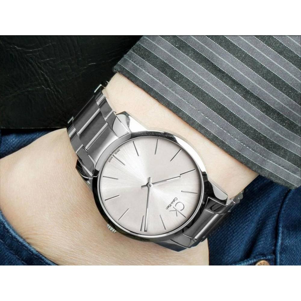 Calvin Klein City Silver Dial Silver Steel Strap Watch for Men - K2G21126 Buy Now By Calvin Klein