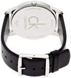 Calvin Klein City Black Dial Black Leather Strap Watch for Men - K2G211C1 Buy Now By Calvin Klein