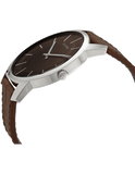 Calvin Klein City Brown Dial Brown Leather Strap Watch for Men - K2G211GK Buy Now By Calvin Klein