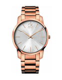 Calvin Klein City White Dial Rose Gold Steel Strap Watch for Men - K2G21646 Buy Now By Calvin Klein