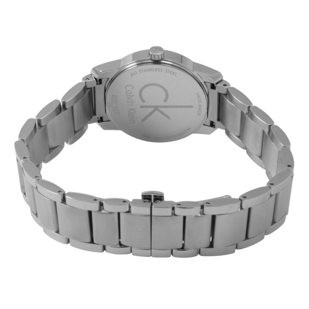 Calvin Klein City Silver Dial Silver Steel Strap Watch for Women - K2G23126 Buy Now By Calvin Klein