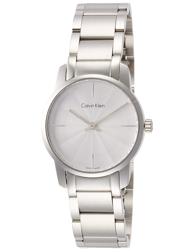 Calvin Klein City White Dial Silver Steel Strap Watch for Women - K2G23146 Buy Now By Calvin Klein