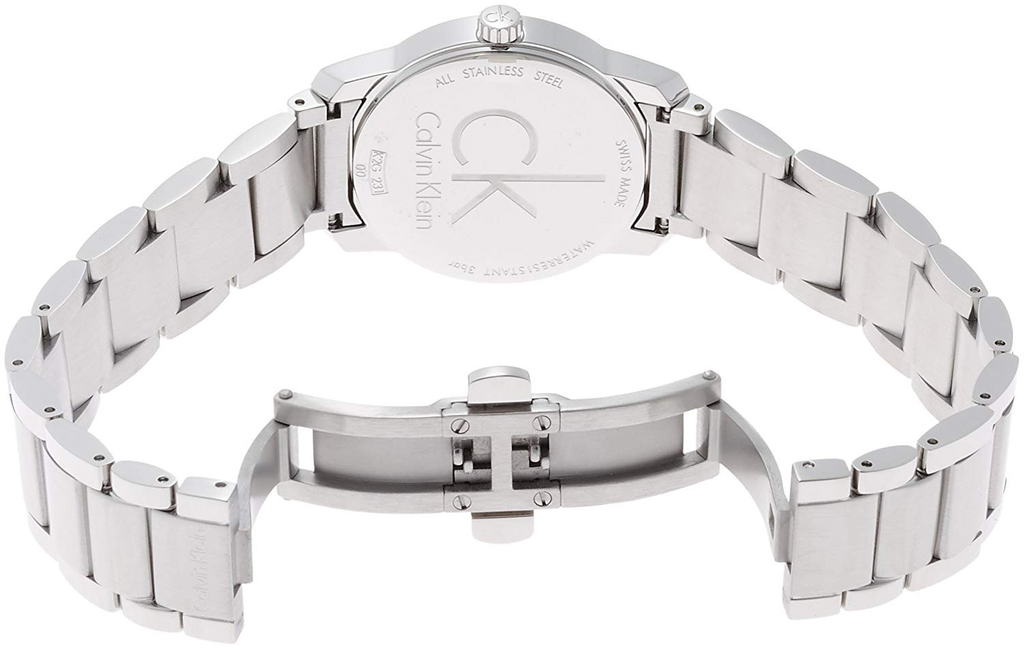 Calvin Klein City White Dial Silver Steel Strap Watch for Women - K2G23146 Buy Now By Calvin Klein