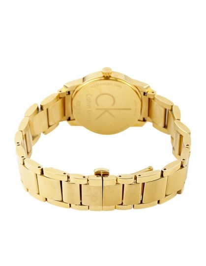 Calvin Klein City White Dial Gold Steel Strap Watch for Women - K2G23546 Buy Now By Calvin Klein