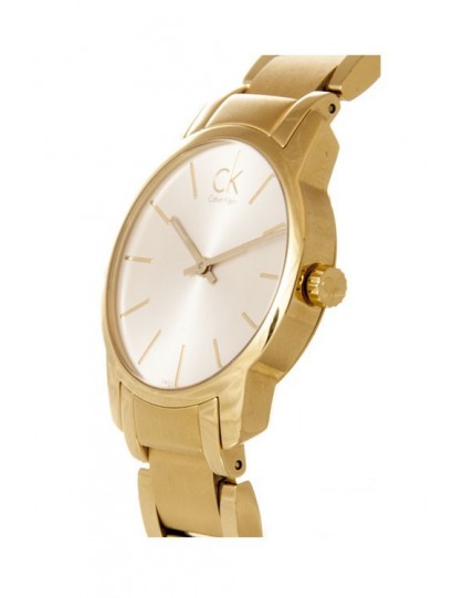 Calvin Klein City White Dial Gold Steel Strap Watch for Women - K2G23546 Buy Now By Calvin Klein