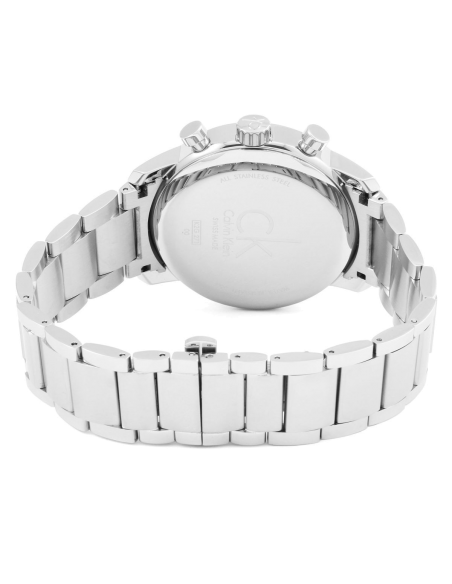 Calvin Klein City Chronograph Black Dial Silver Steel Strap Watch for Men - K2G27141 Buy Now By Calvin Klein