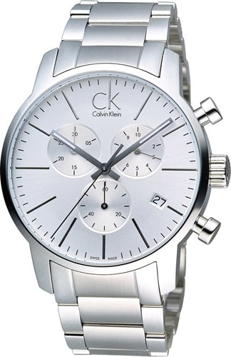 Calvin Klein City White Dial Silver Steel Strap Watch for Men - K2G27146 Buy Now By Calvin Klein