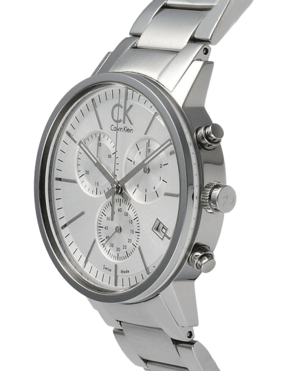 Calvin Klein City White Dial Silver Steel Strap Watch for Men - K2G27146 Buy Now By Calvin Klein