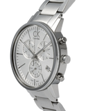 Calvin Klein City White Dial Silver Steel Strap Watch for Men - K2G27146 Buy Now By Calvin Klein