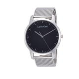 Calvin Klein City Chronograph Black Dial Silver Mesh Bracelet Watch for Men - K2G2G121 Buy Now By Calvin Klein