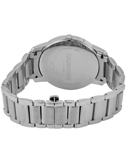 Calvin Klein City Black Dial Silver Steel Strap Watch for Men - K2G2G14C Buy Now By Calvin Klein