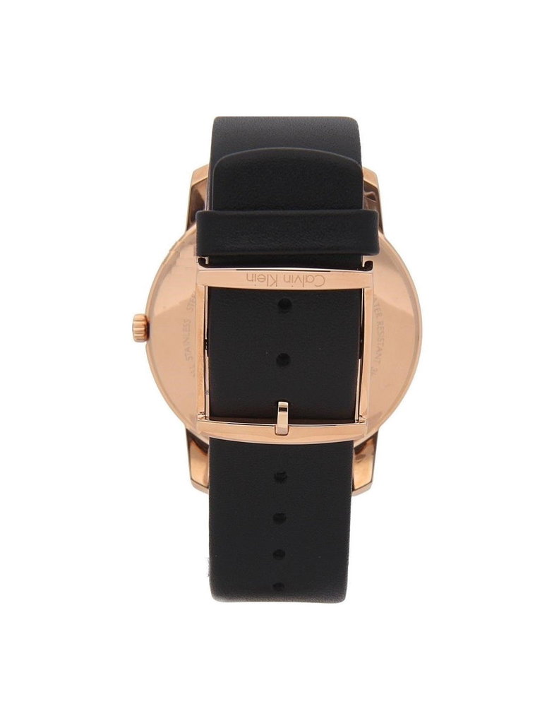 Calvin Klein City Quartz Grey Dial Black Leather Strap Watch for Men - K2G2G6C3 Buy Now By Calvin Klein