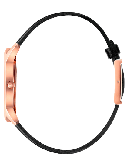 Calvin Klein City Quartz Black Dial Black Leather Strap Watch for Men - K2G2G6CZ Buy Now By Calvin Klein