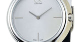 Calvin Klein Skirt White Dial White Leather Strap Watch for Women - K2U231K6 Buy Now By Calvin Klein