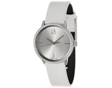Calvin Klein Accent White Dial White Leather Strap Watch for Women - K2Y2Y1K6 Buy Now By Calvin Klein