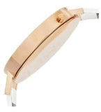 Calvin Klein Equal Silver Dial White Leather Strap Watch for Women - K3E236L6 Buy Now By Calvin Klein