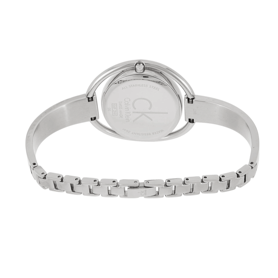 Calvin Klein Impetuous Silver Dial Silver Steel Strap Watch for Women - K4F2N116 Buy Now By Calvin Klein