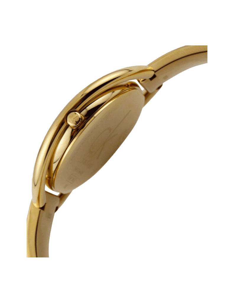 Calvin Klein Impetuous White Dial Gold Steel Strap Watch for Women - K4F2N516 Buy Now By Calvin Klein