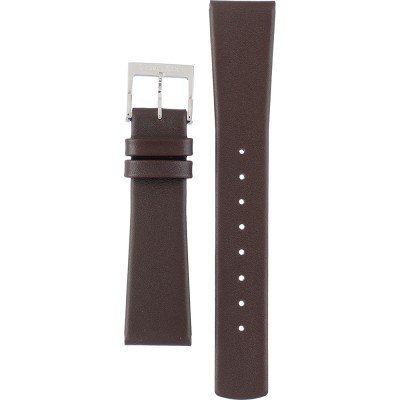 Calvin Klein Minimal White Dial Brown Leather Strap Watch for Women - K3M226G6 Buy Now By Calvin Klein